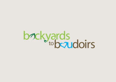 Backyards to Boudoirs – Logo