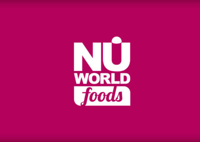 Nu World Foods Logo & Branding