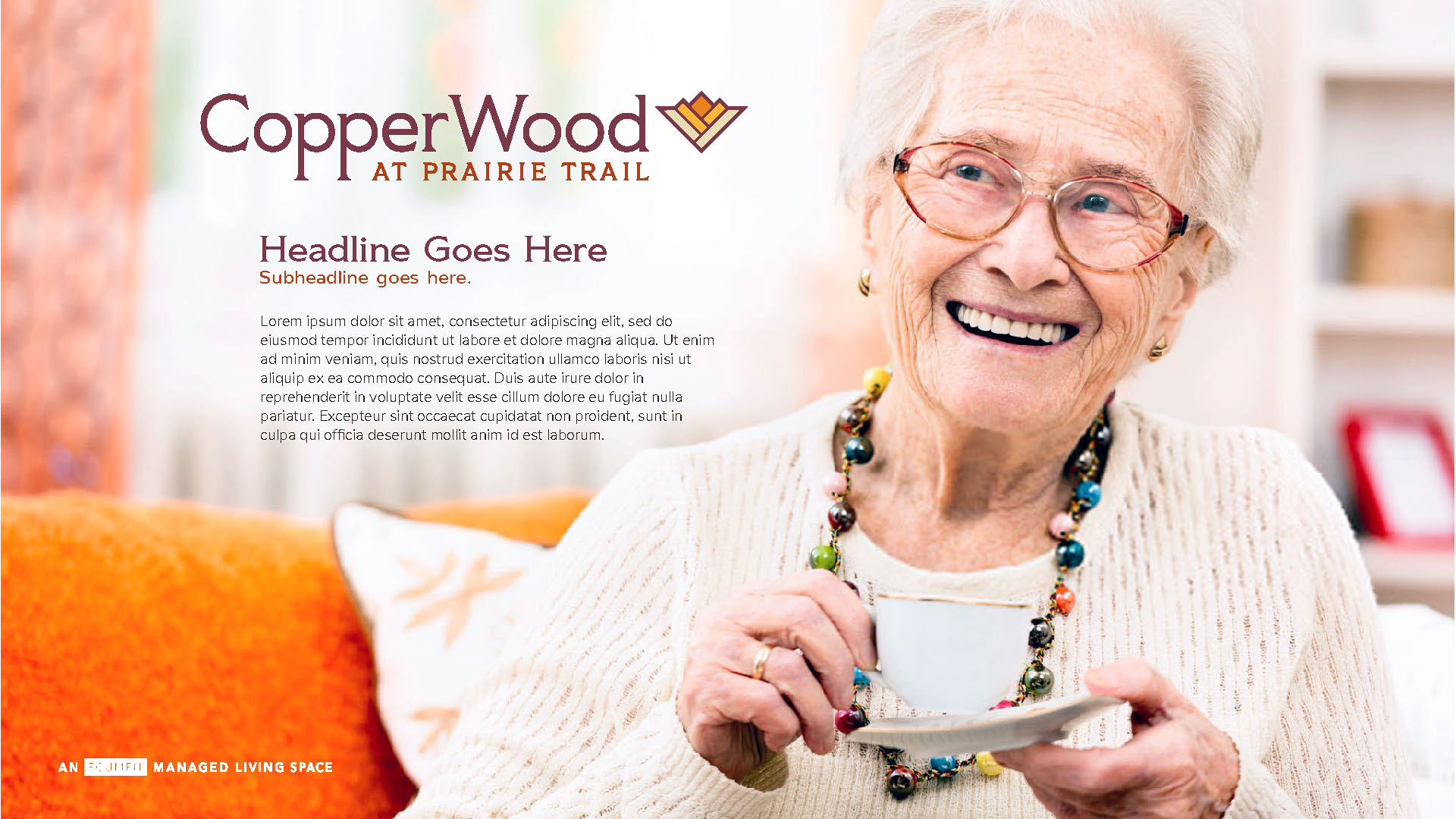 CopperWood Senior Living Ad  concept